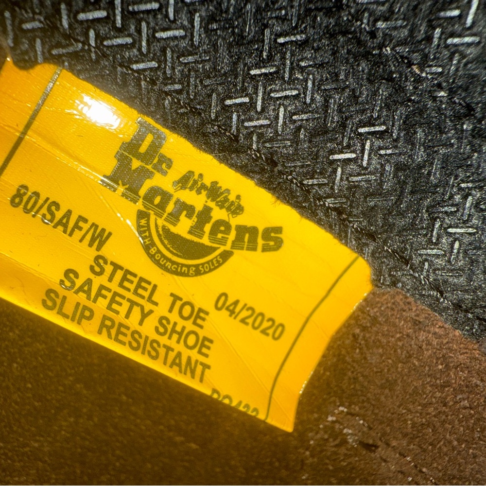 Dr. Martens Men's Industrial Steel Toe Boots - Picture 6 of 7